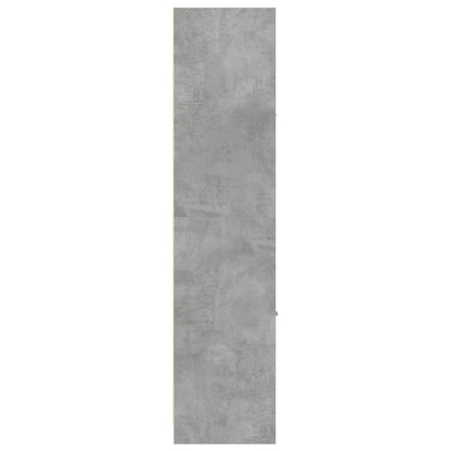 vidaXL Apothecary Cabinet Concrete Grey 30x41x174,5 cm Engineered Wood