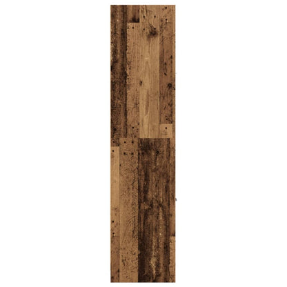 vidaXL Apothecary Cabinet Old Wood 30x41x174,5 cm Engineered Wood