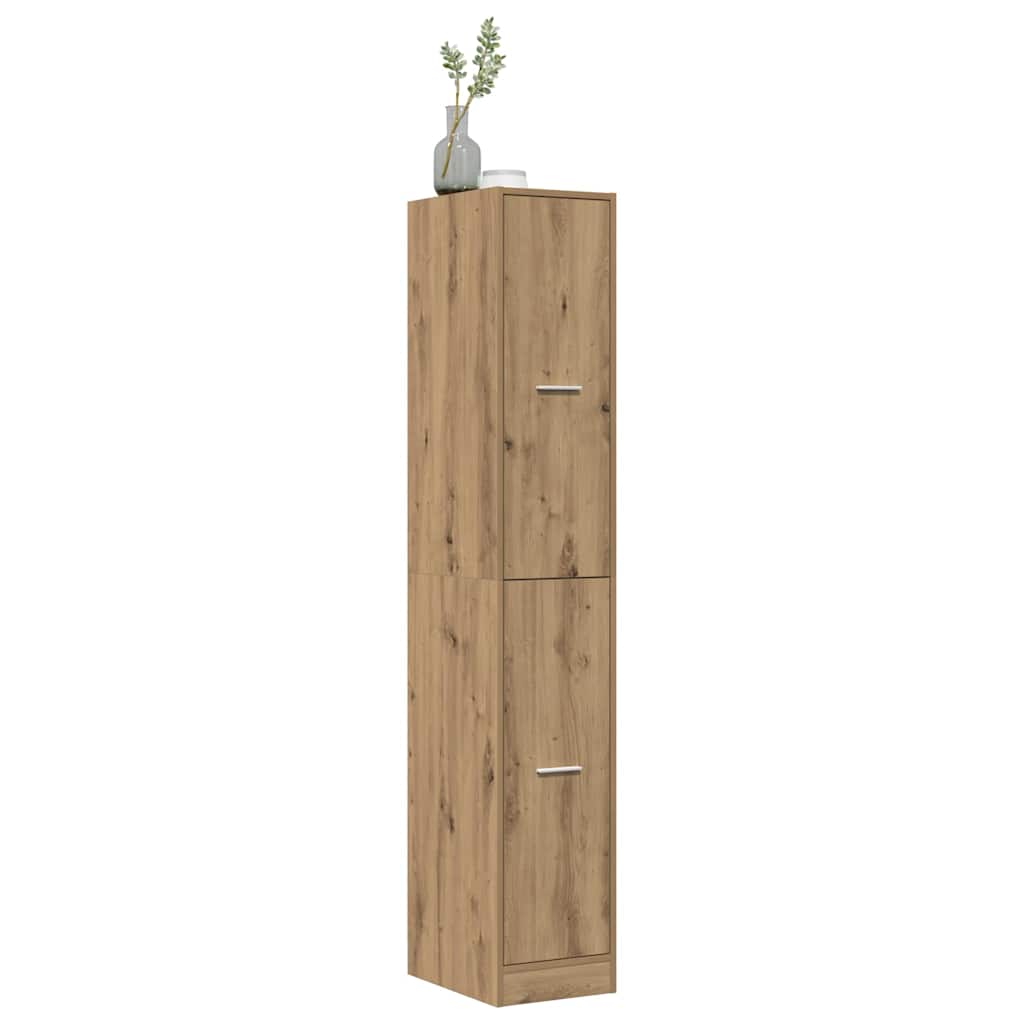 vidaXL Apothecary Cabinet Artisian Oak 30x41x174.5 cm Engineered Wood