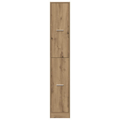 vidaXL Apothecary Cabinet Artisian Oak 30x41x174.5 cm Engineered Wood
