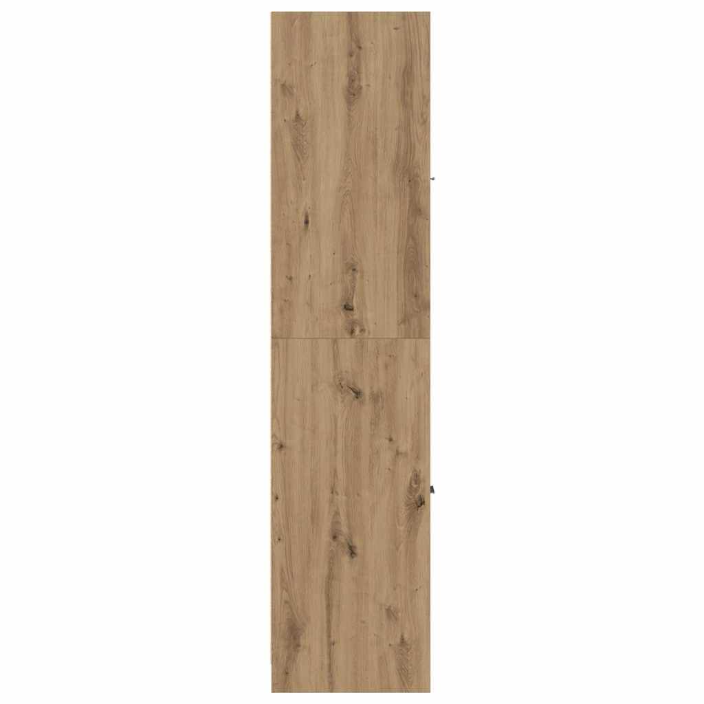 vidaXL Apothecary Cabinet Artisian Oak 30x41x174.5 cm Engineered Wood