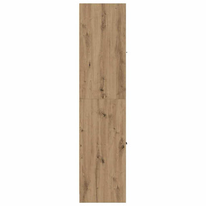 vidaXL Apothecary Cabinet Artisian Oak 30x41x174.5 cm Engineered Wood