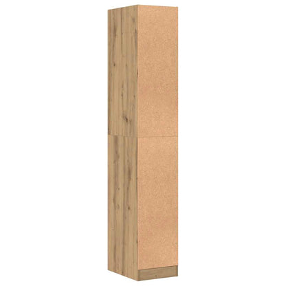 vidaXL Apothecary Cabinet Artisian Oak 30x41x174.5 cm Engineered Wood