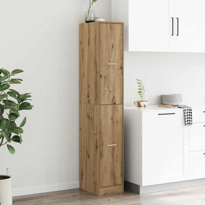 vidaXL Apothecary Cabinet Artisian Oak 30x41x174.5 cm Engineered Wood