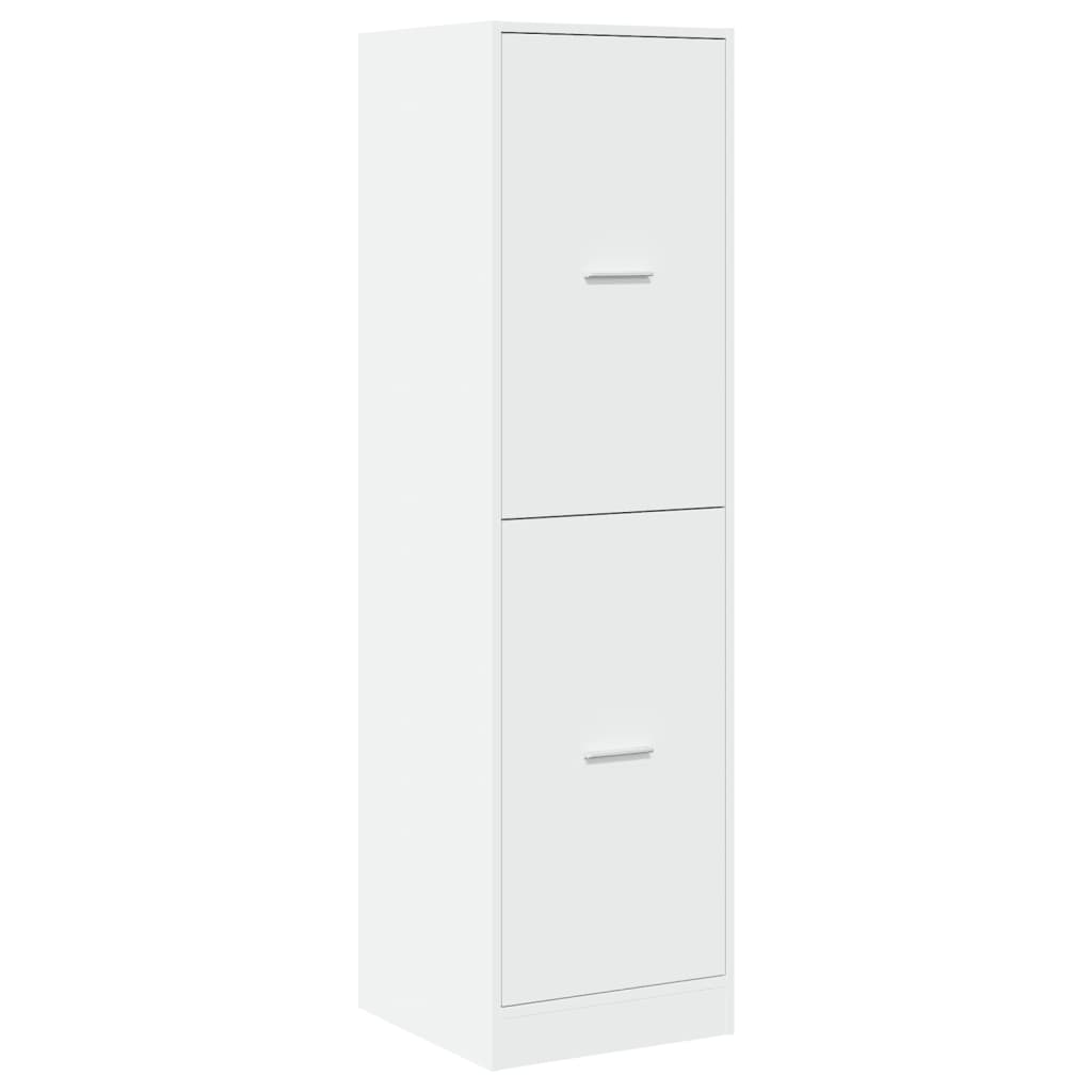 vidaXL Apothecary Cabinet White 40x41x144.5 cm Engineered Wood