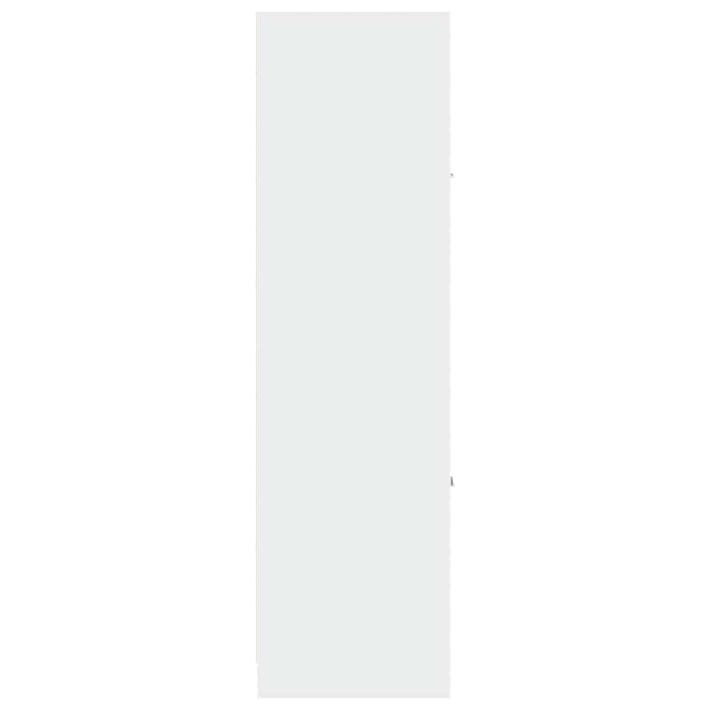 vidaXL Apothecary Cabinet White 40x41x144.5 cm Engineered Wood