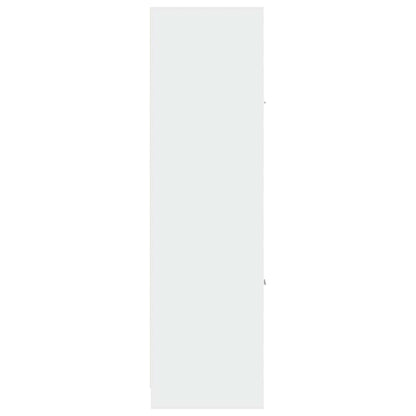 vidaXL Apothecary Cabinet White 40x41x144.5 cm Engineered Wood