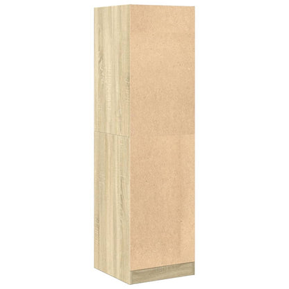 vidaXL Apothecary Cabinet Sonoma Oak 40x41x144.5 cm Engineered Wood