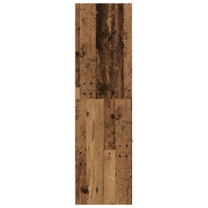 vidaXL Apothecary Cabinet Old Wood 40x41x144.5 cm Engineered Wood