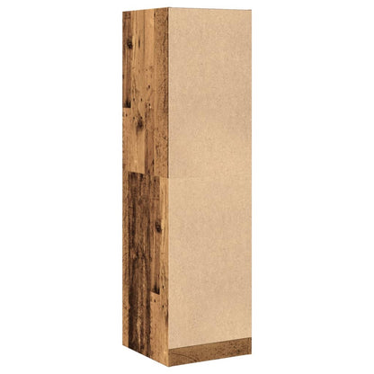 vidaXL Apothecary Cabinet Old Wood 40x41x144.5 cm Engineered Wood
