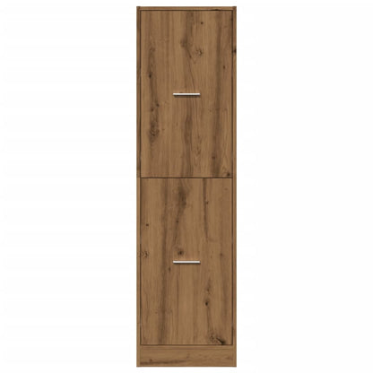 vidaXL Apothecary Cabinet Artisian Oak 40x41x144.5 cm Engineered Wood