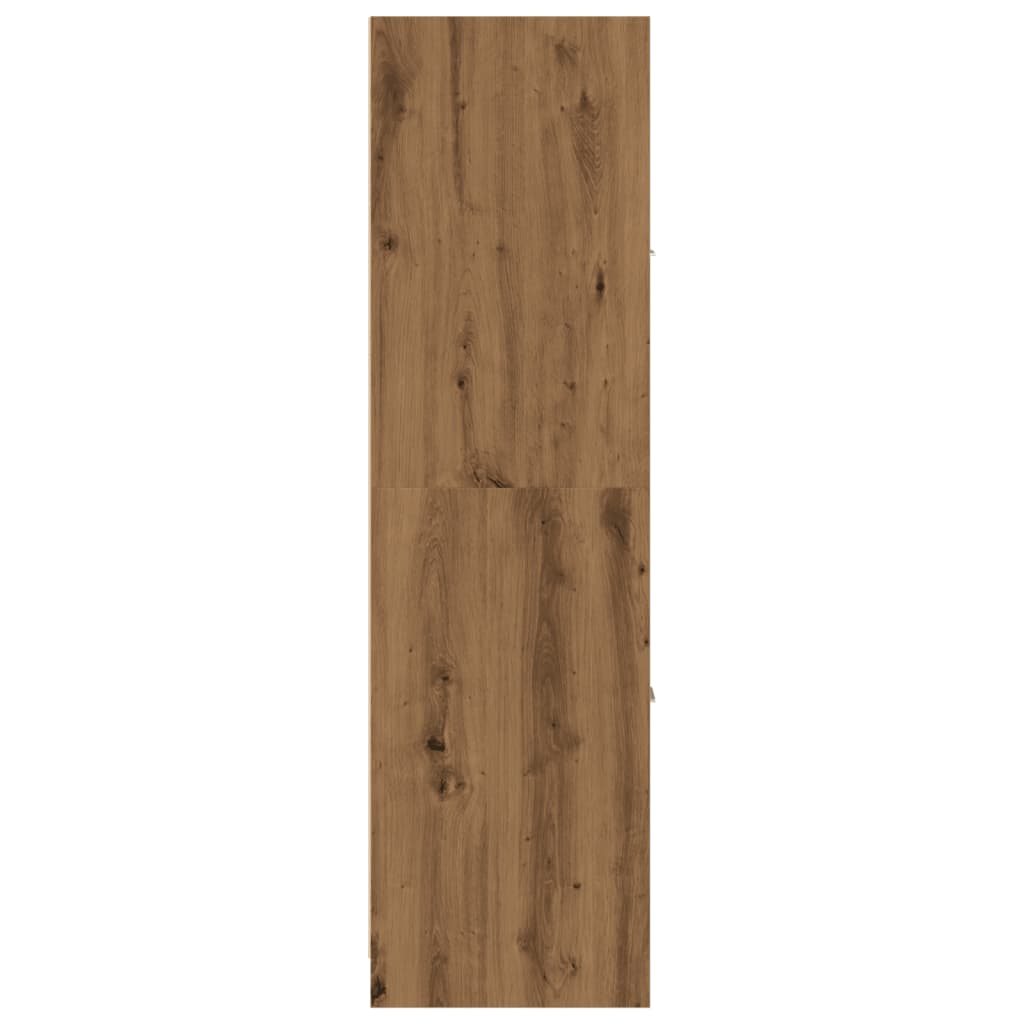vidaXL Apothecary Cabinet Artisian Oak 40x41x144.5 cm Engineered Wood