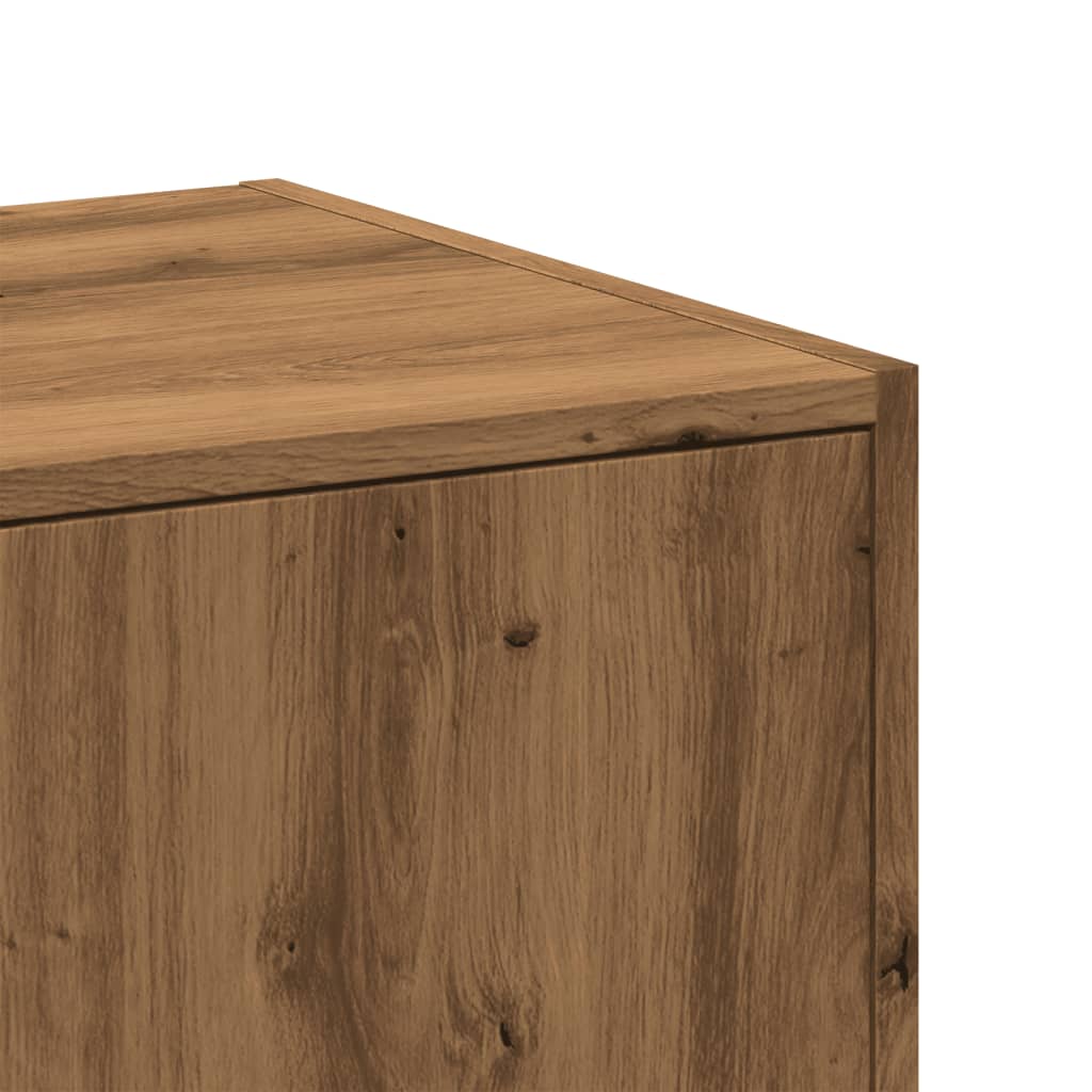 vidaXL Apothecary Cabinet Artisian Oak 40x41x144.5 cm Engineered Wood