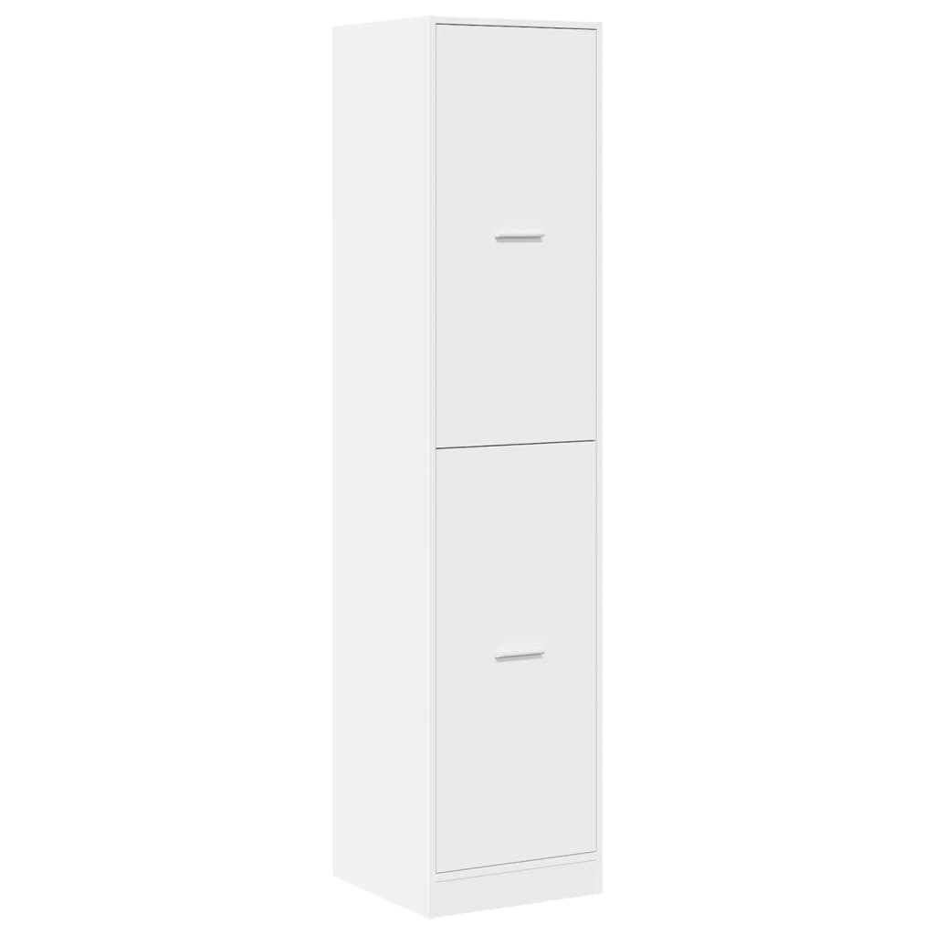 vidaXL Apothecary Cabinet White 40x41x174.5 cm Engineered Wood