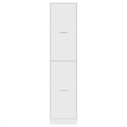 vidaXL Apothecary Cabinet White 40x41x174.5 cm Engineered Wood