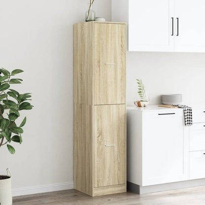 vidaXL Apothecary Cabinet Sonoma Oak 40x41x174,5 cm Engineered Wood
