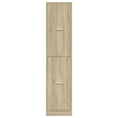 vidaXL Apothecary Cabinet Sonoma Oak 40x41x174,5 cm Engineered Wood