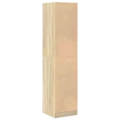vidaXL Apothecary Cabinet Sonoma Oak 40x41x174.5 cm Engineered Wood
