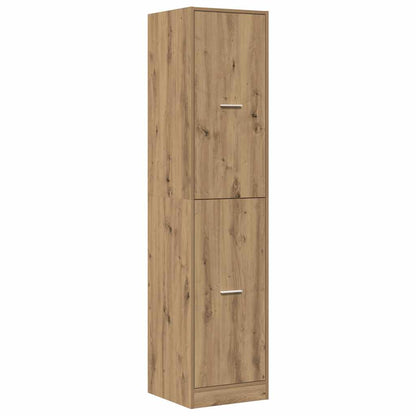 vidaXL Apothecary Cabinet Artisian Oak 40x41x174.5 cm Engineered Wood