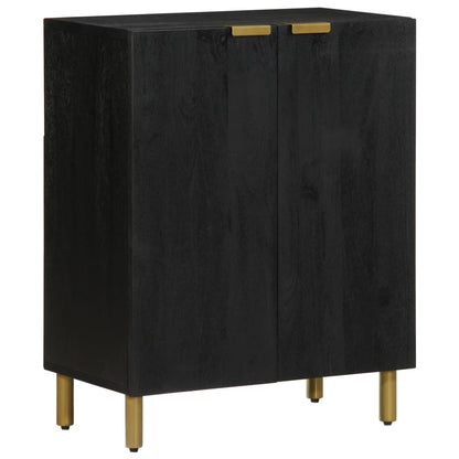 vidaXL 3 Piece Sideboards Black Engineered Wood