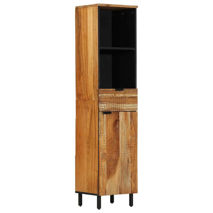 vidaXL Bathroom Cabinet Set 4 pcs Natural 38 x 33 x 160 cm