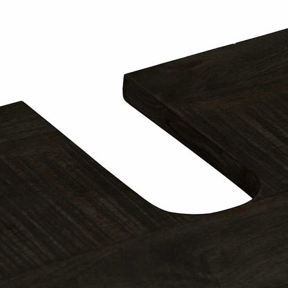 vidaXL 2 Piece Bathroom Furniture Set Solid Wood Mango