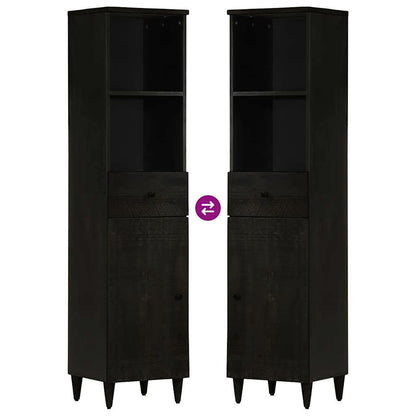 vidaXL 3 Piece Bathroom Furniture Set Solid Wood Mango