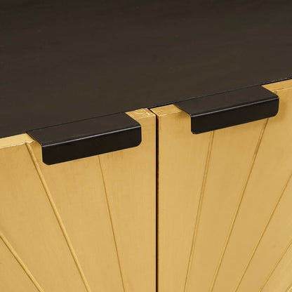 vidaXL Sideboard Set 3 pcs 180 x 33 x 75 cm Solid Mango Wood