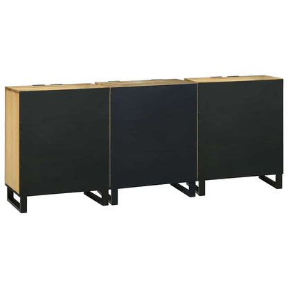 vidaXL Bathroom Furniture Set with Drawer 3 pcs Brown Engineered Wood