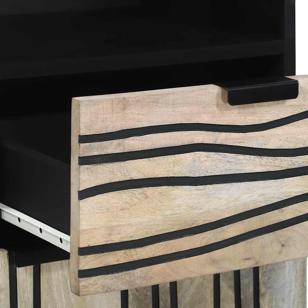 vidaXL Bathroom Furniture Set with Drawer 3 pcs White Engineered Wood