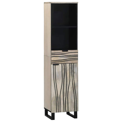 vidaXL Bathroom Furniture Set 5 pcs Walnut Brown Engineered Wood