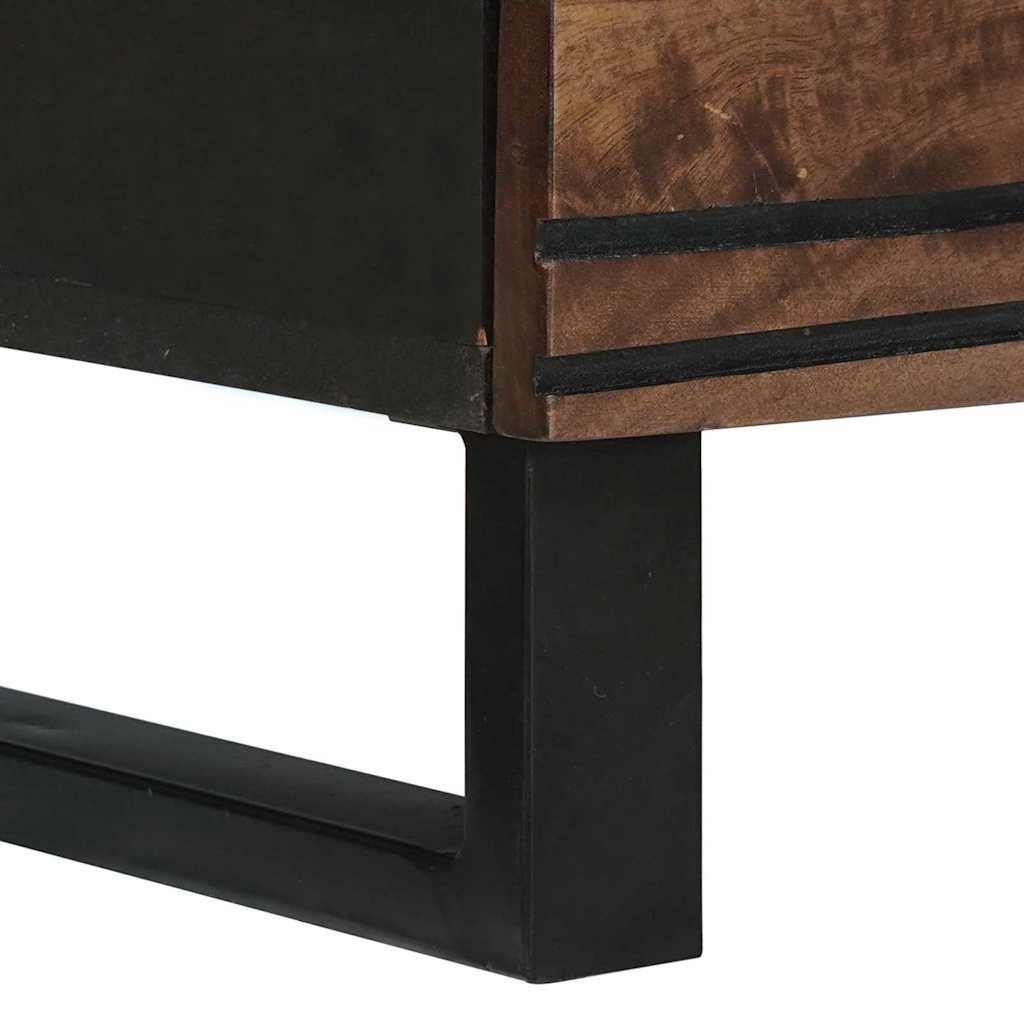vidaXL Bathroom Furniture Set with Drawer 3 pcs Brown Engineered Wood