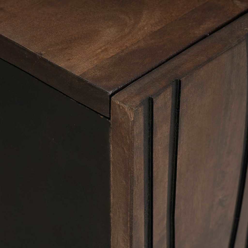 vidaXL Bathroom Furniture Set with Drawer 3 pcs Brown Engineered Wood