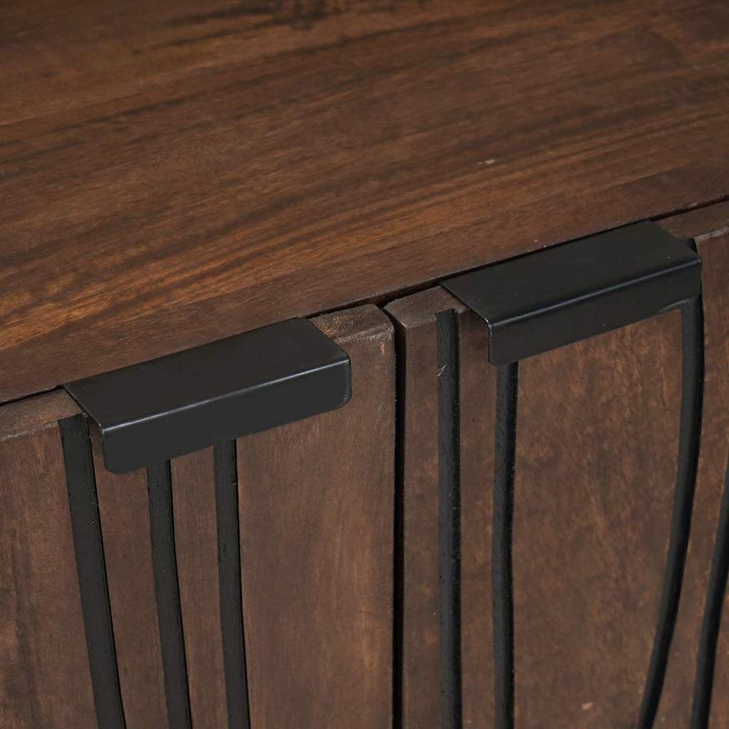 vidaXL Bathroom Furniture Set with Drawer 3 pcs Brown Engineered Wood