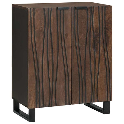 vidaXL Bathroom Furniture Set with Drawer 3 pcs Brown Engineered Wood
