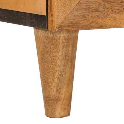 vidaXL Bathroom Furniture Set with Drawer 3 pcs Brown Engineered Wood