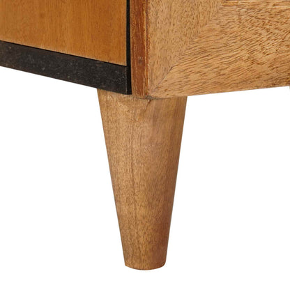 vidaXL Bathroom Furniture Set with Drawer 4 pcs Brown Engineered Wood