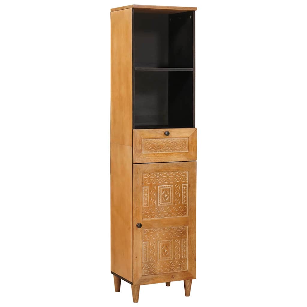 vidaXL Bathroom Furniture Set with Drawer 5 pcs Brown Engineered Wood
