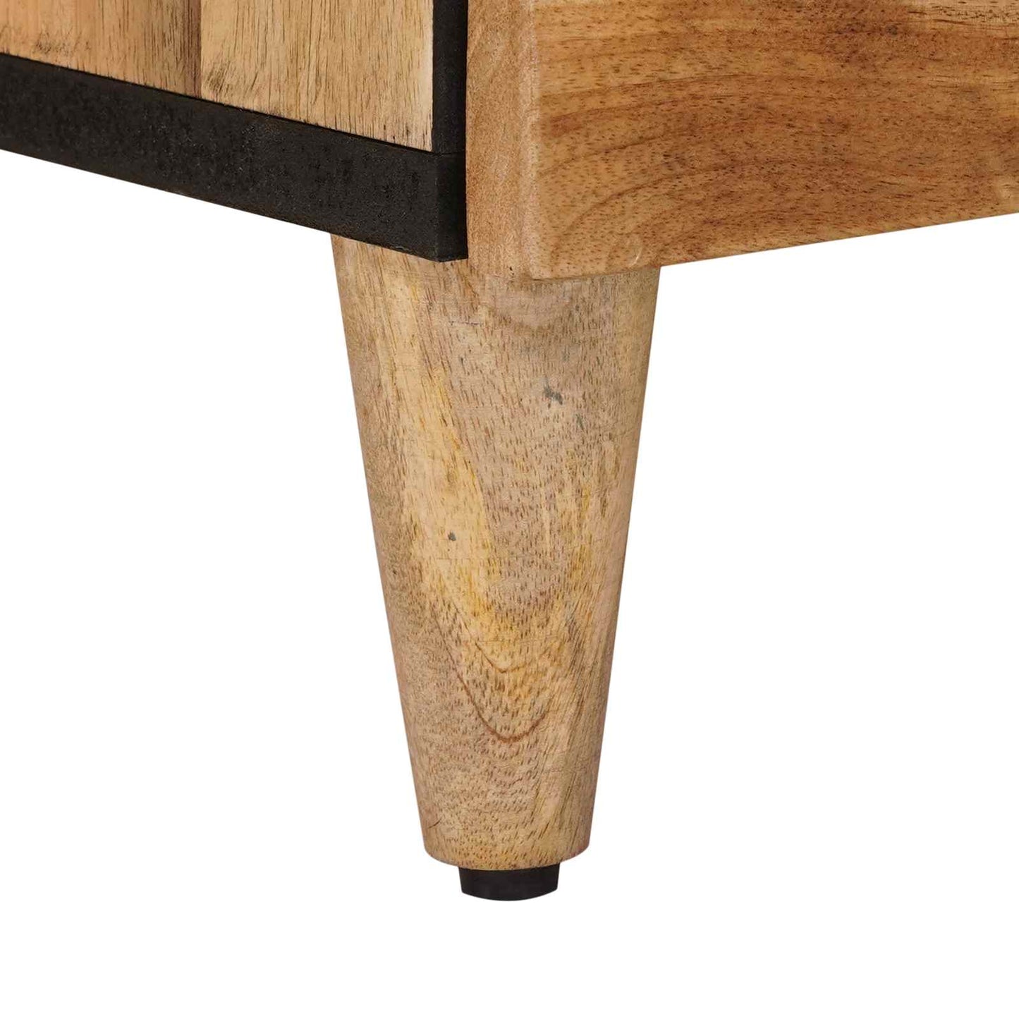 vidaXL Sideboard 3 pcs Natural 60 x 33.5 x 75 cm Solid Mango Wood