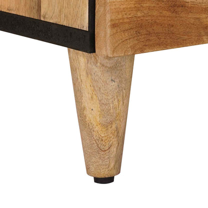 vidaXL Sideboard 3 pcs Natural 60 x 33.5 x 75 cm Solid Mango Wood