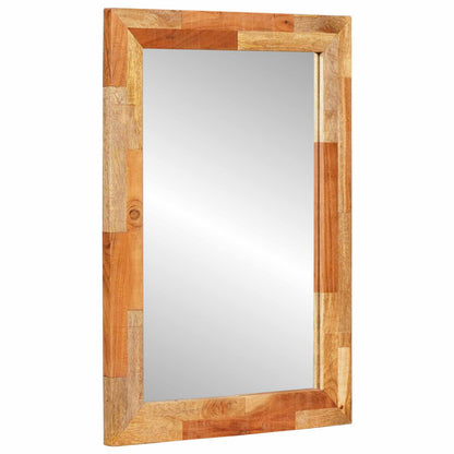 vidaXL Bathroom Sets with Storage 2 pcs Natural Solid Mango Wood