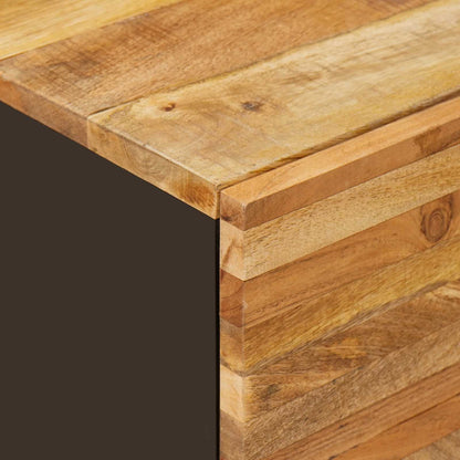 vidaXL Bathroom Sets with Drawer with Shelf Natural Solid Mango Wood