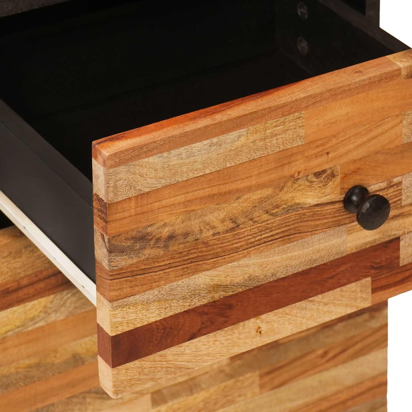 vidaXL Bathroom Sets with Drawer with Shelf Natural Solid Mango Wood