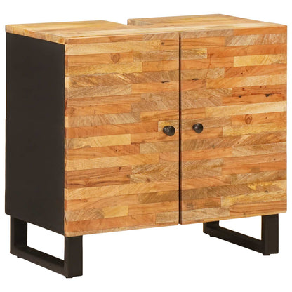 vidaXL Bathroom Sets with Drawer 5 pcs Natural Solid Mango Wood