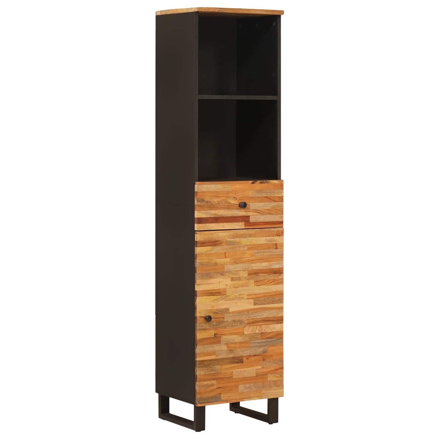vidaXL Bathroom Sets with Drawer 5 pcs Natural Solid Mango Wood