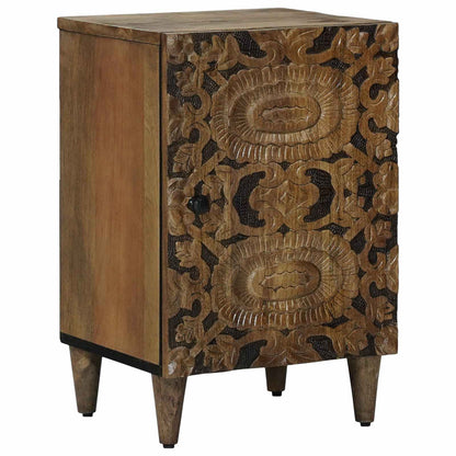 vidaXL Bathroom Furniture Set with Drawer 5 pcs Brown Solid Mango Wood