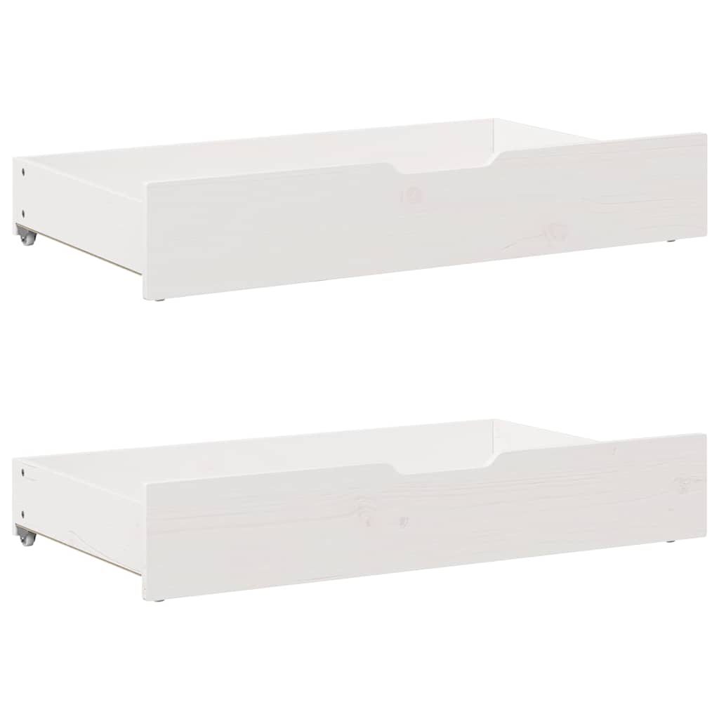 vidaXL Bed Frame without Mattress White 160x200 cm Solid Wood Pine