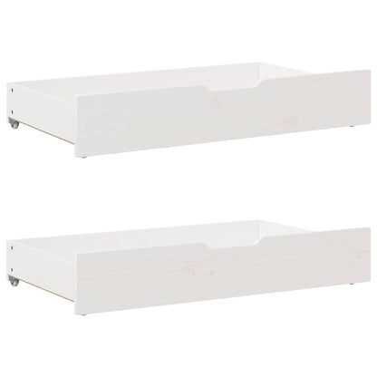 vidaXL Bed Frame without Mattress White 160x200 cm Solid Wood Pine