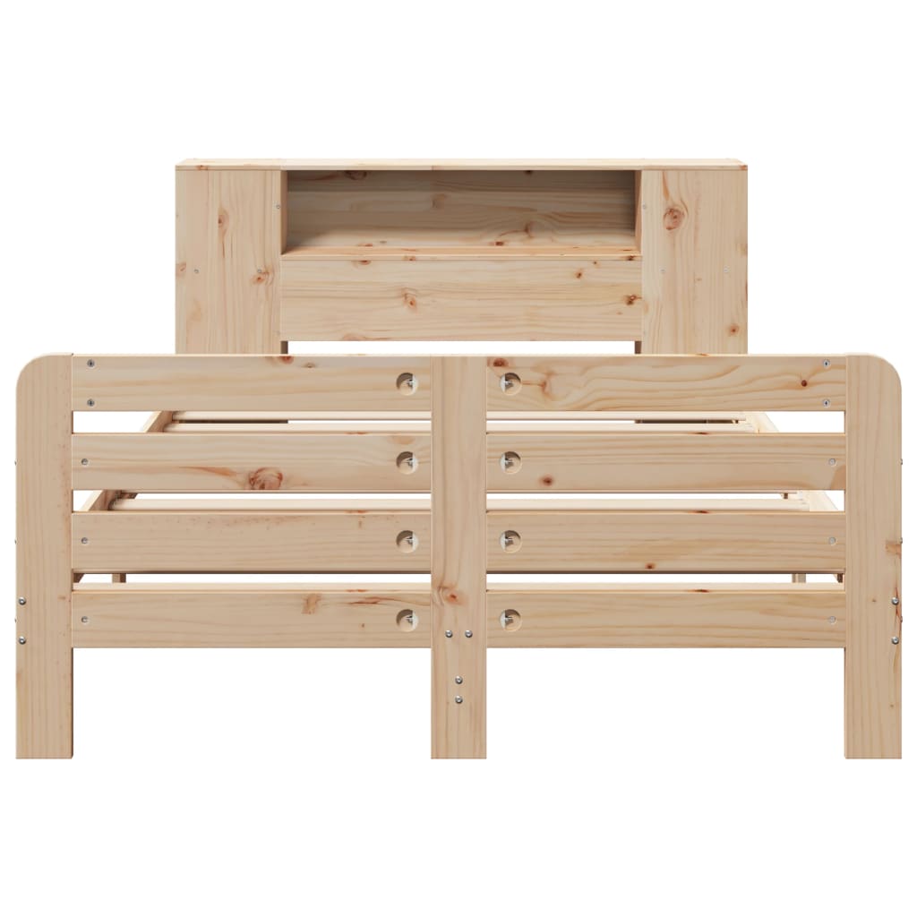 vidaXL Bed Frame without Mattress 160x200 cm Solid Wood Pine