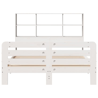 vidaXL Bed Frame without Mattress White 160x200 cm Solid Wood Pine